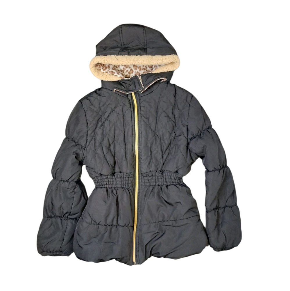 Pink Platinum Girls Hooded Jacket
